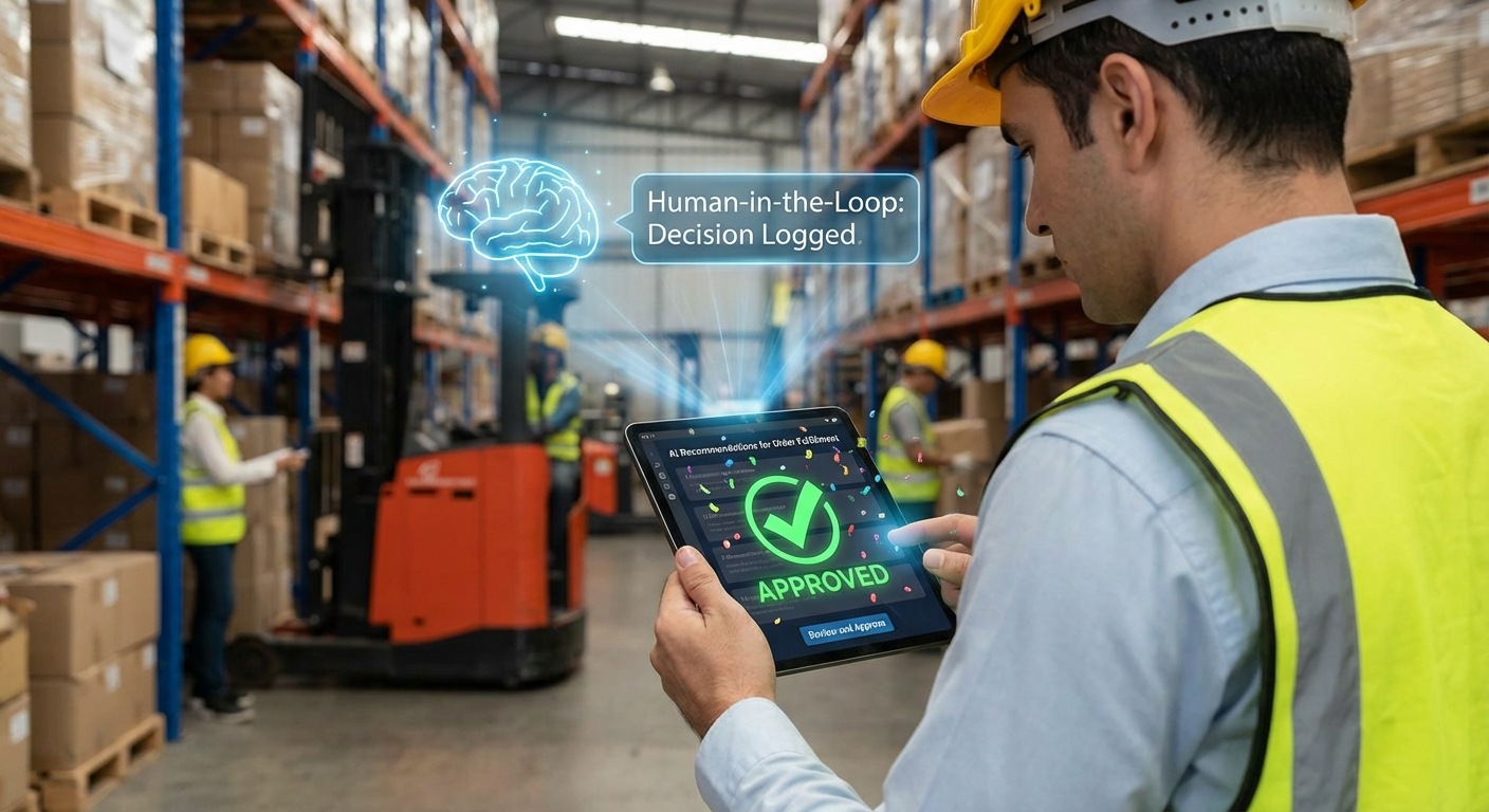 AI insights dashboard for warehouse management