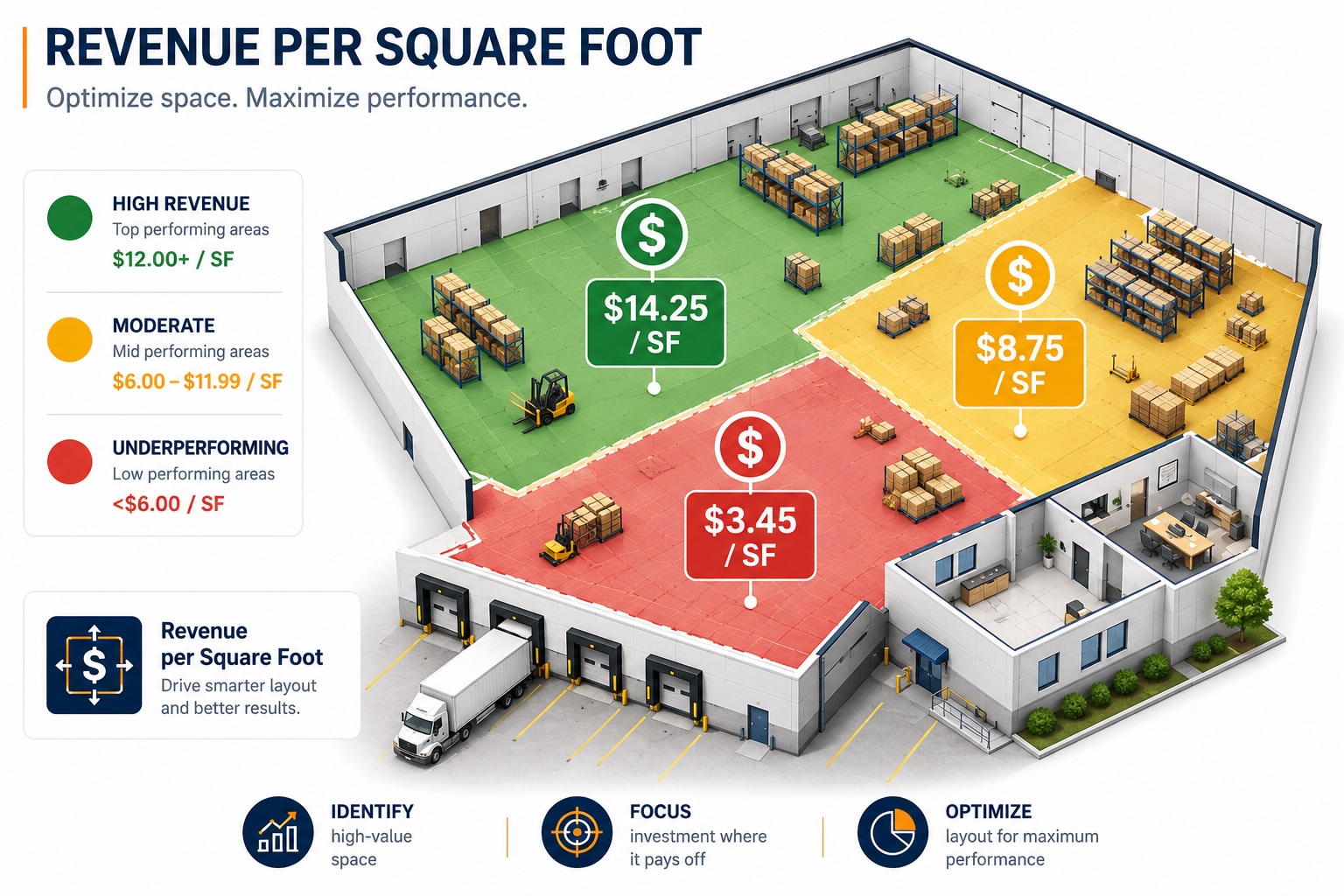 Why Every Operations Leader Should Know Their Cost — and Revenue — Per Square Foot