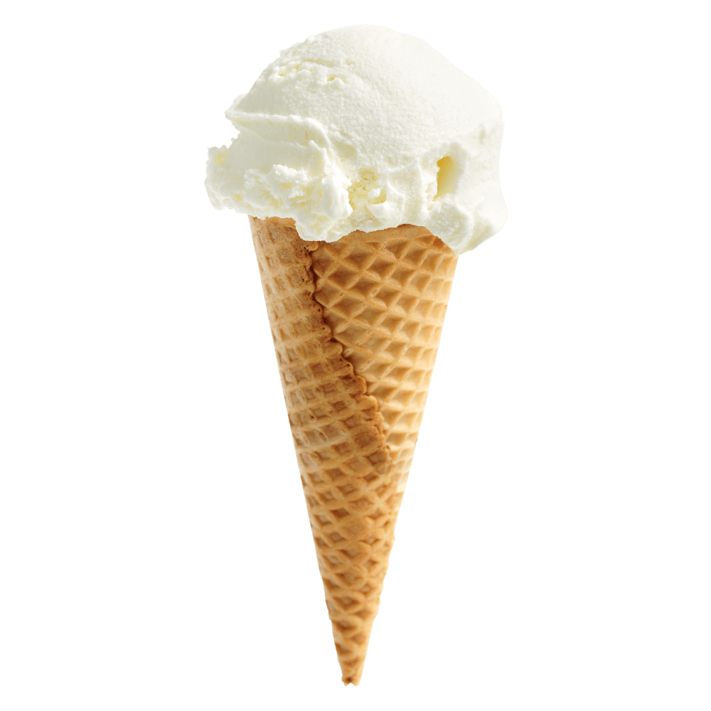 vanilla ice cream
