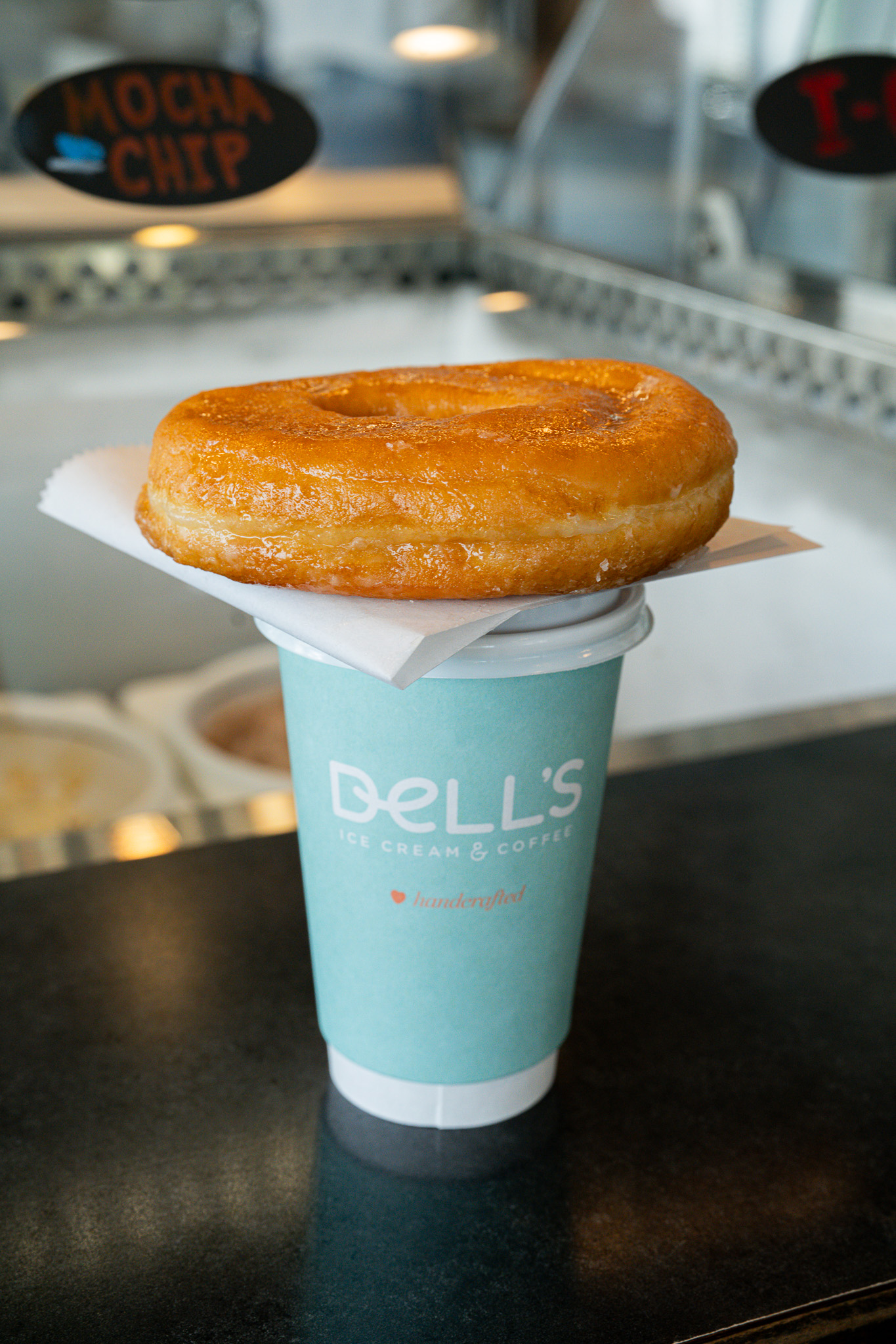 ice cream shop in europe