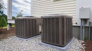 Dual fuel heating and cooling system