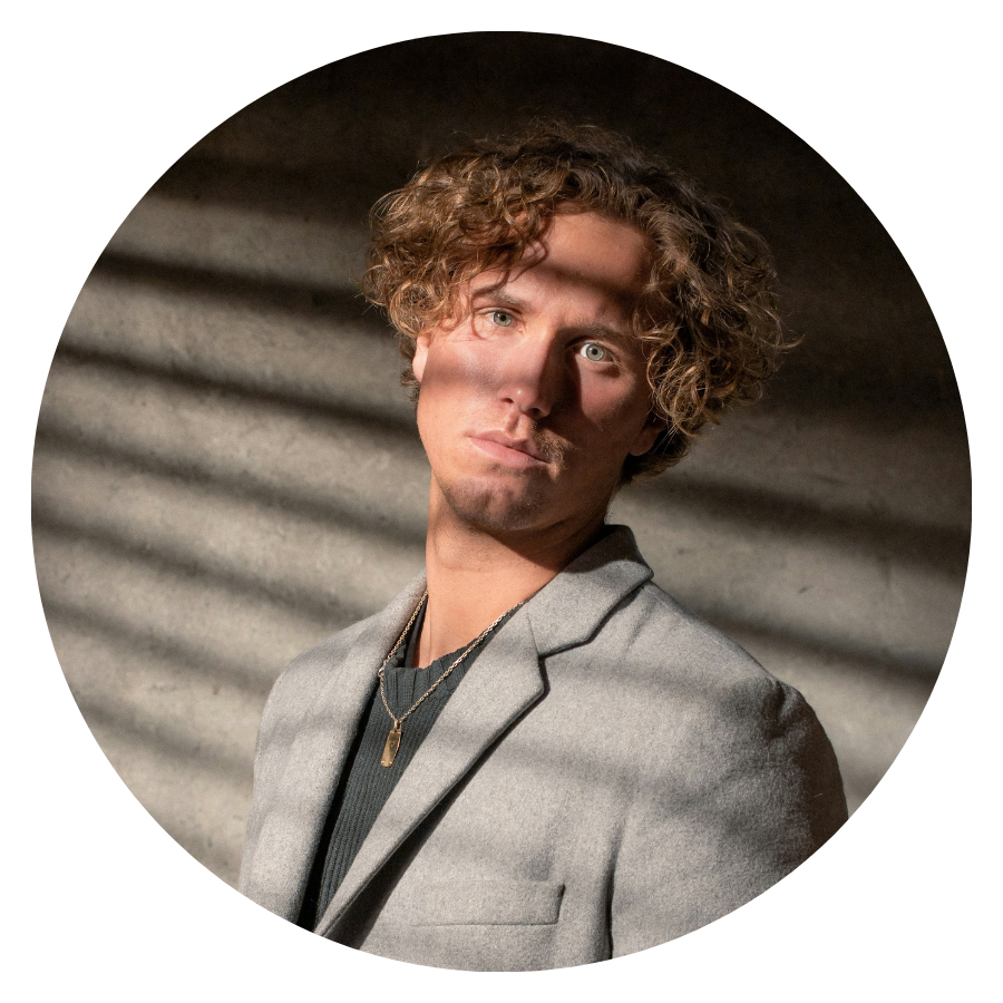 Male content creator portrait representing digital creators