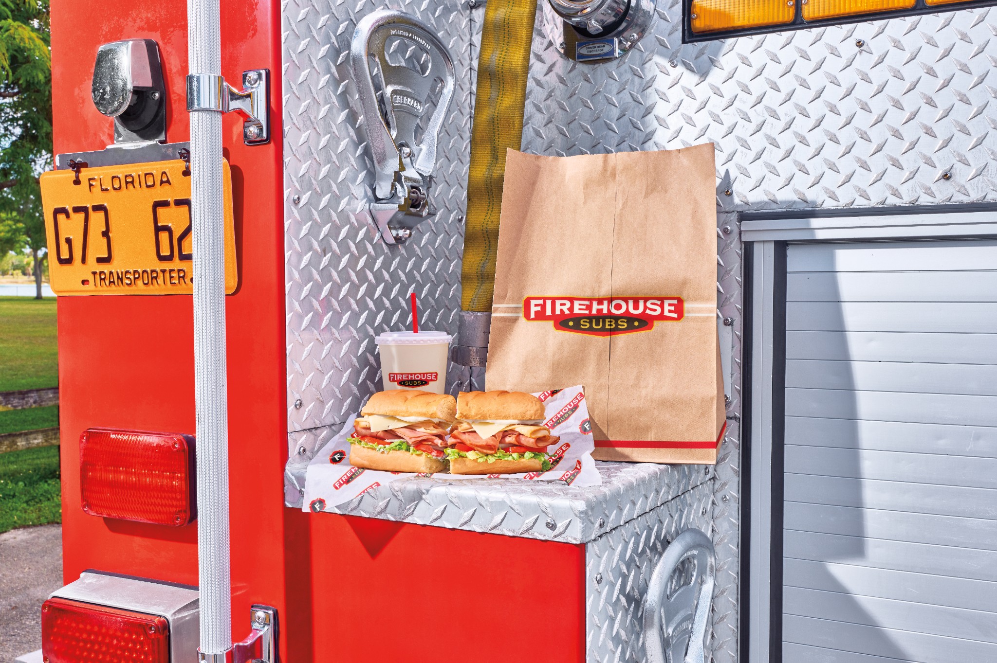 Hook & Ladder on Fire Truck
