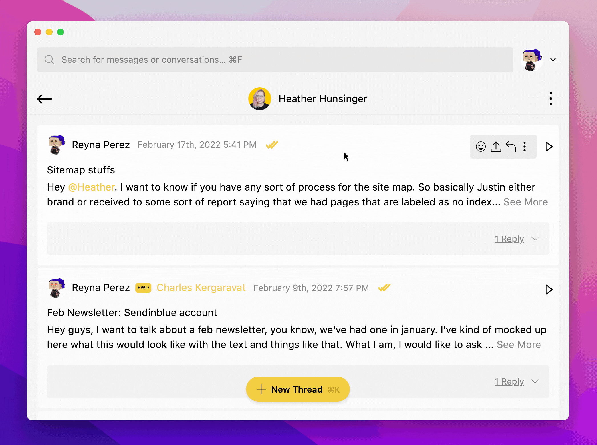 Replying to thread on Yac
