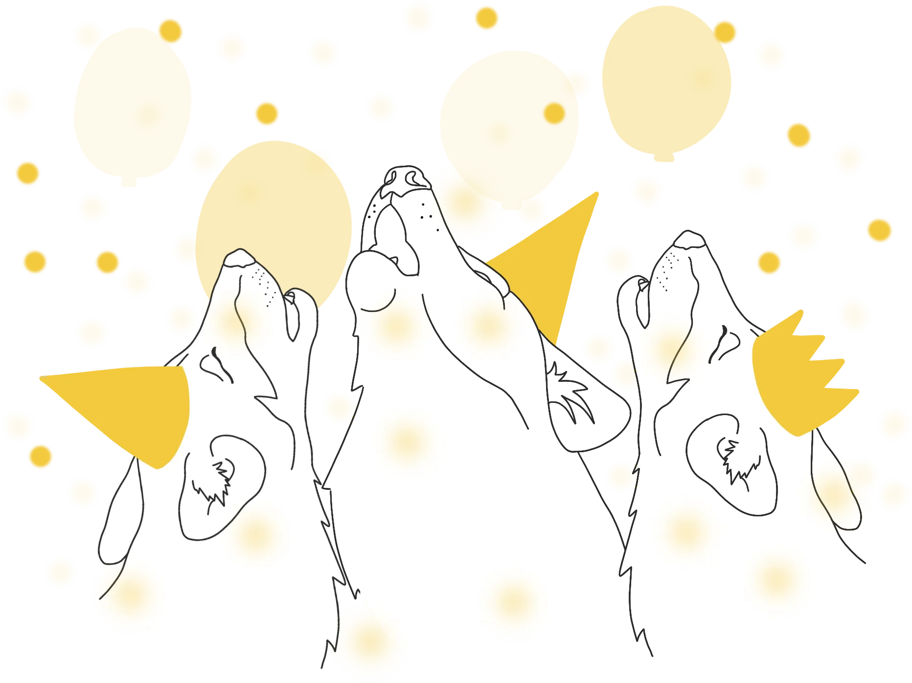The YacPack celebrating and communicating synchronously