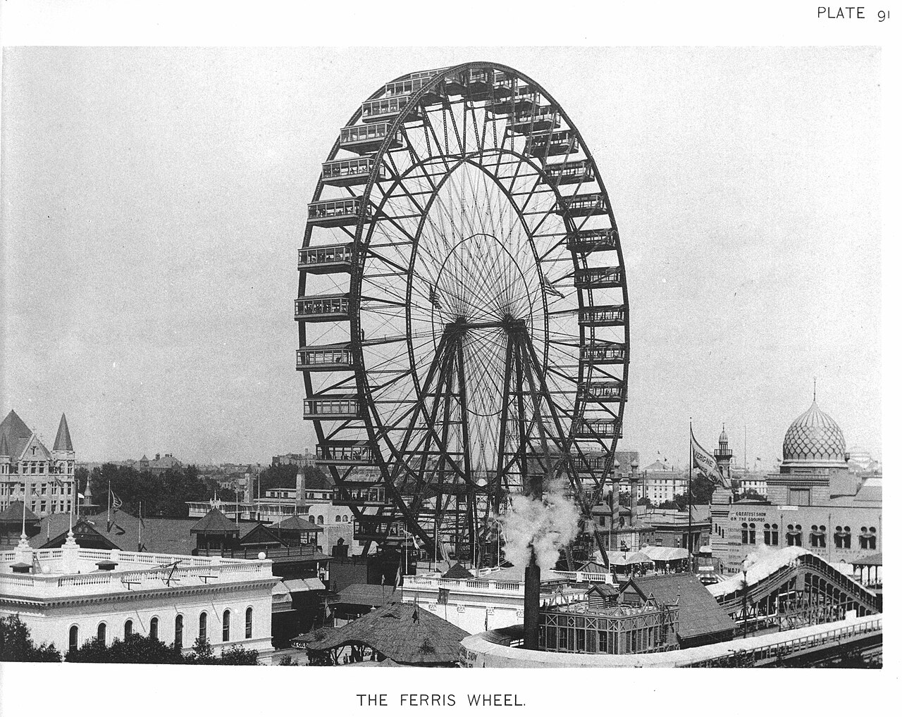 The original Ferris Wheel, 1893