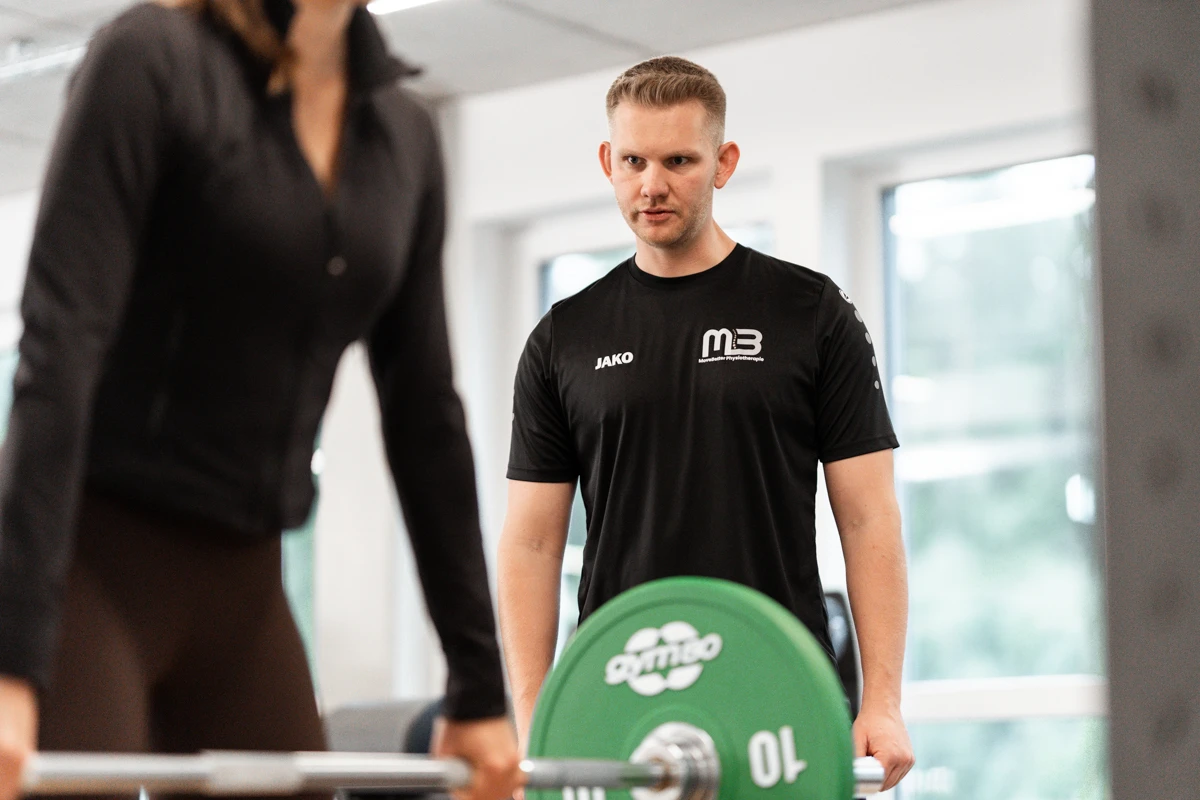 Training an der Langhantel