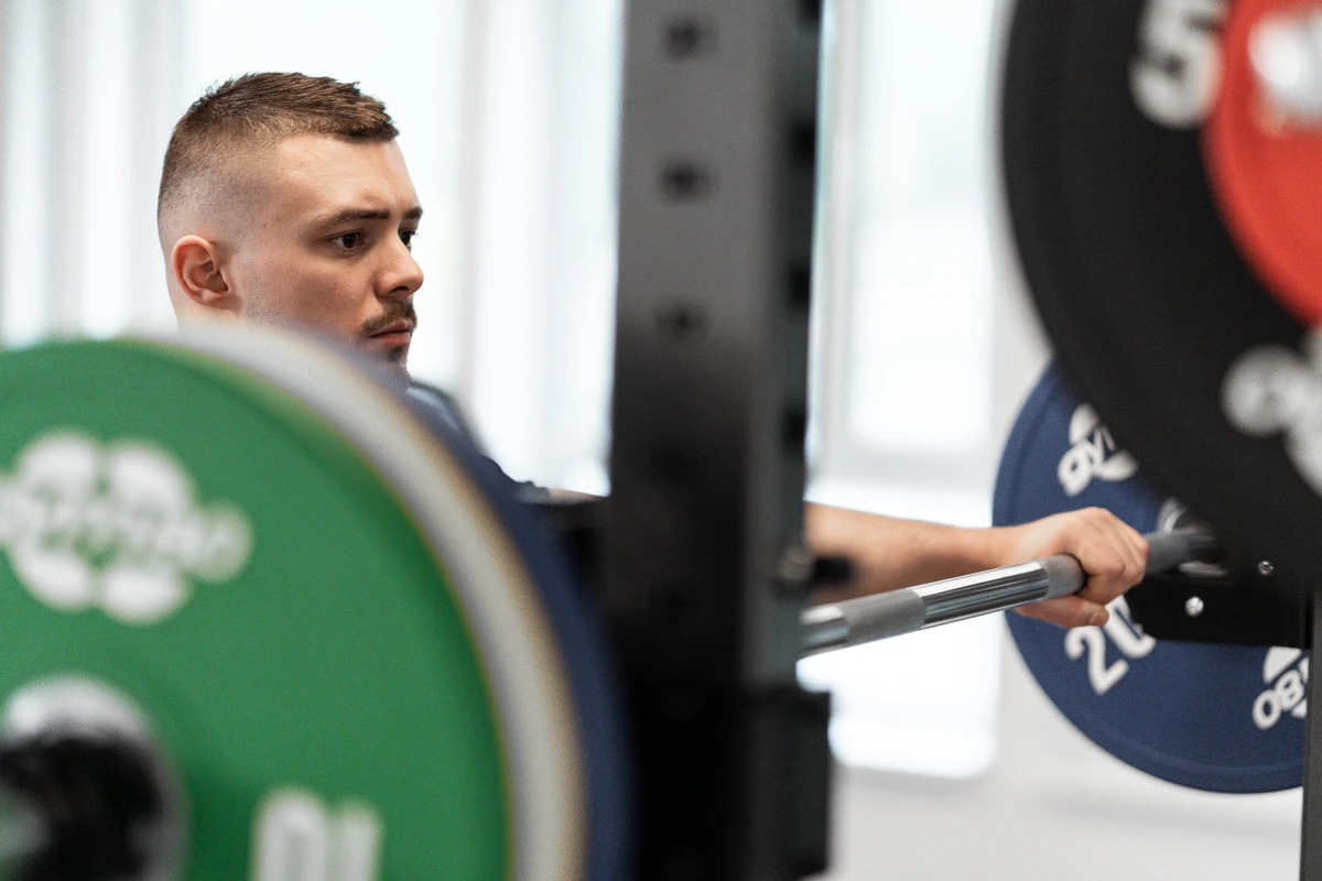 Training an der Langhantel