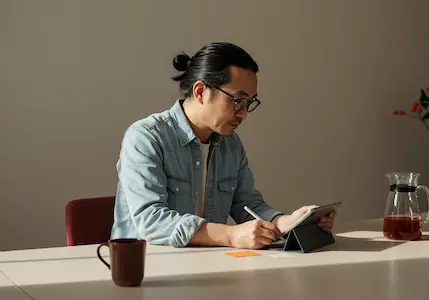 Portrait de Jean Martin, propriétaire de domaine viticole.