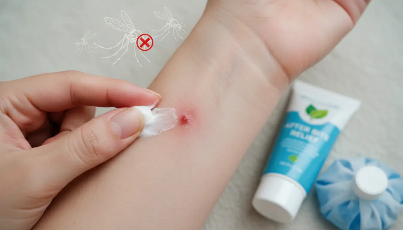 Solution pour soulager les piqures de moustiques