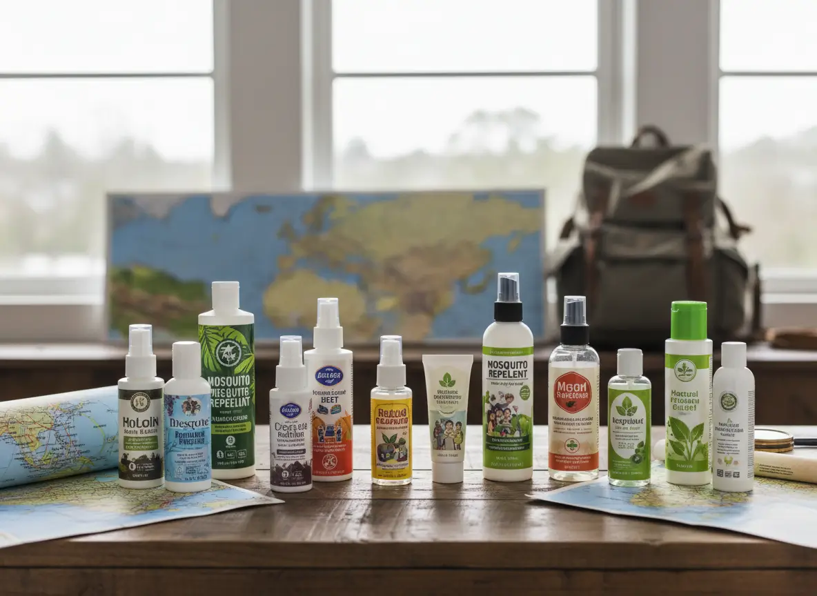 solutions anti-moustiques avant un voyage