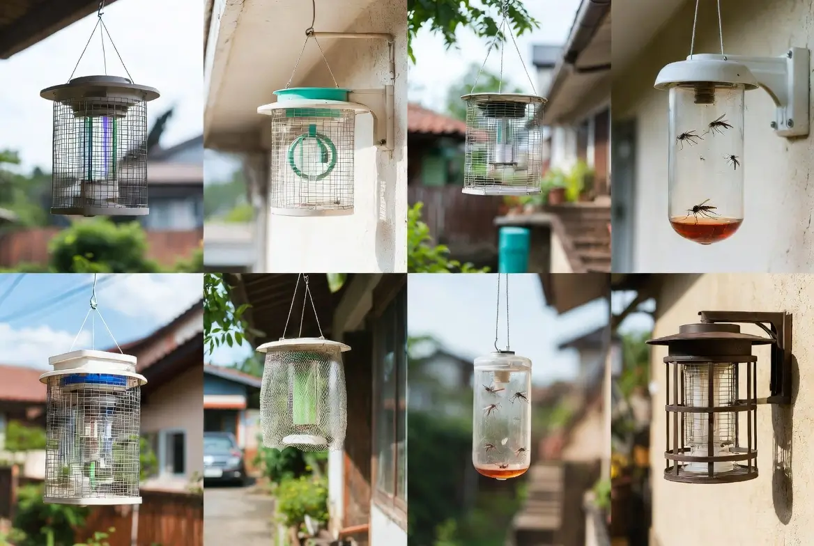 fonctionnement des pièges à moustique exterieur