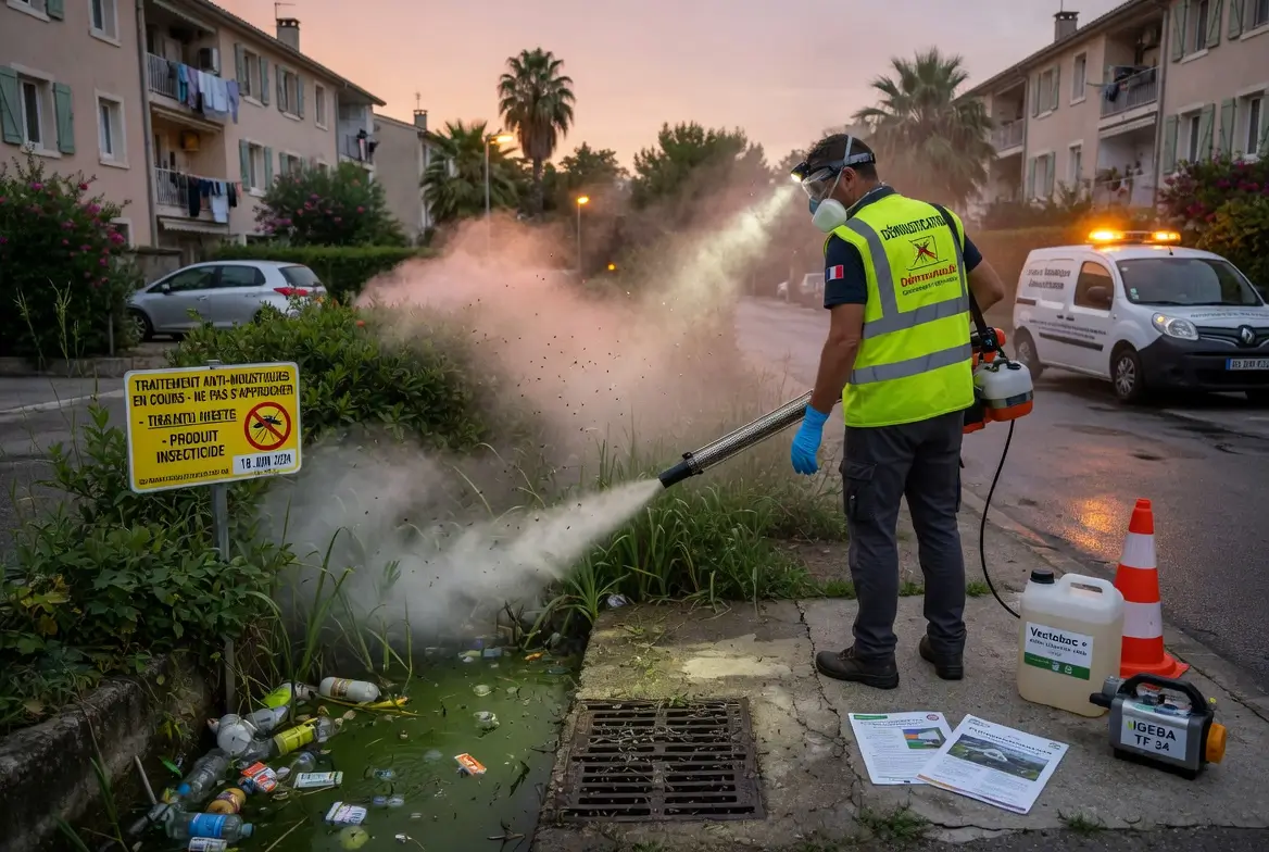 démoustication chimique de la ruralité