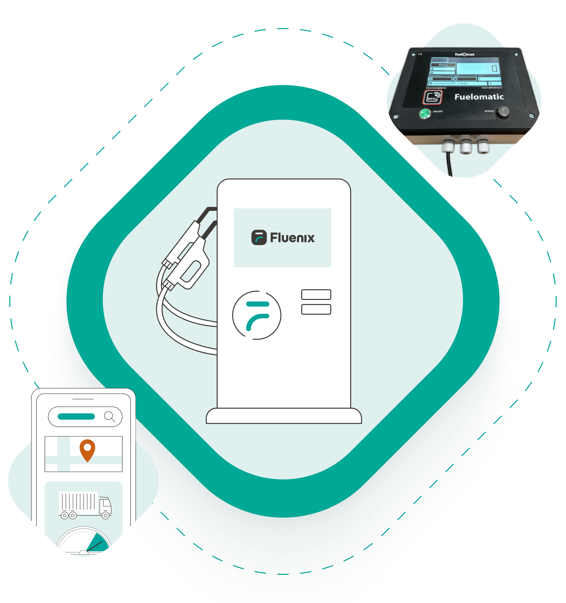 Security-first infrastructure illustration