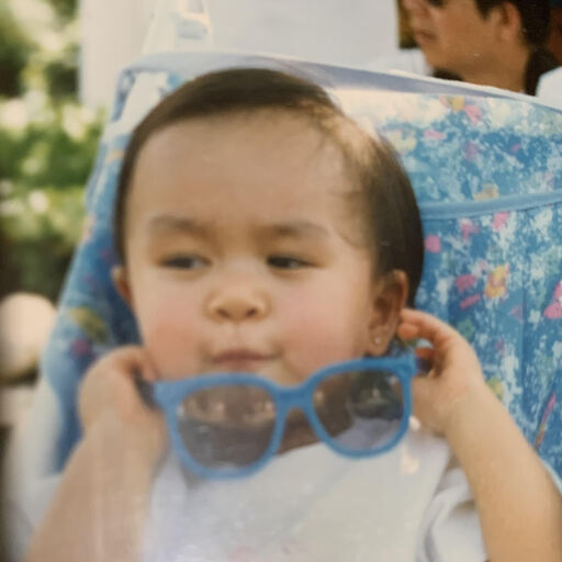 A childhood photo of a Manatee team member