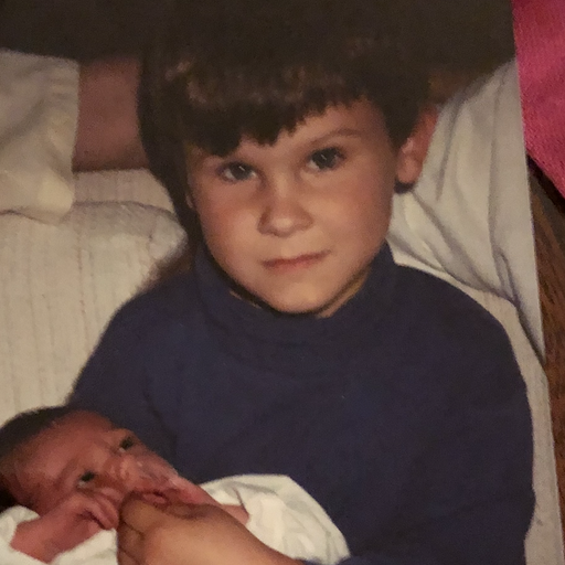 Childhood photo of Charles Gillock, Head of Growth