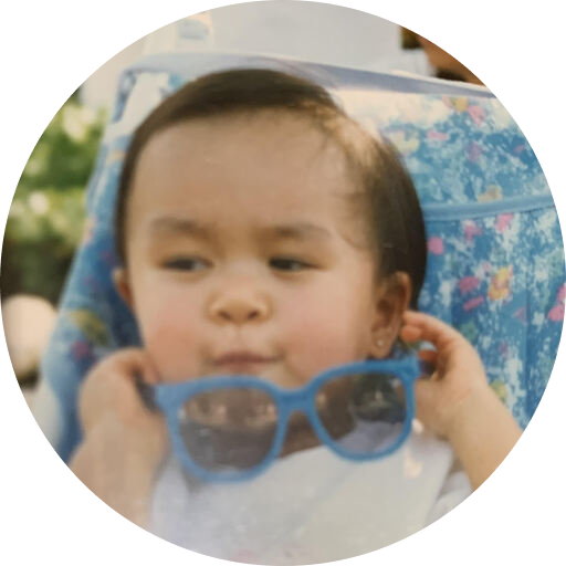 Childhood photo of Hillary Sarabia, Manatee lead care coordinator