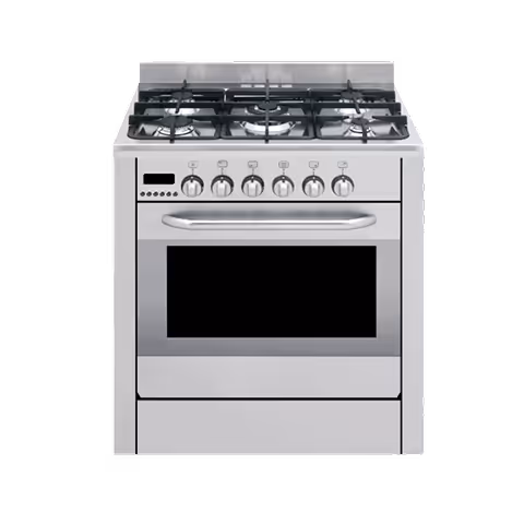 Range with cooktop