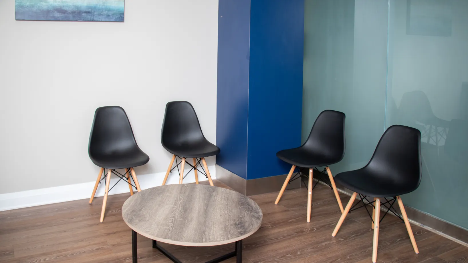 Lansdowne Place Dental waiting area