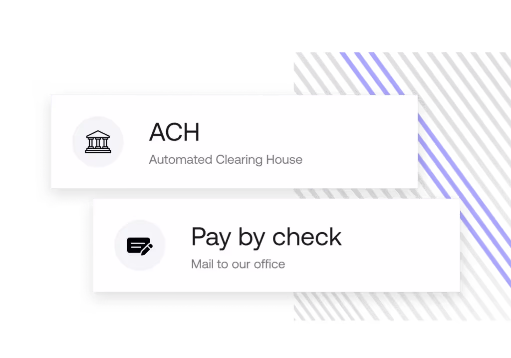 Direct Bill Payment Options
