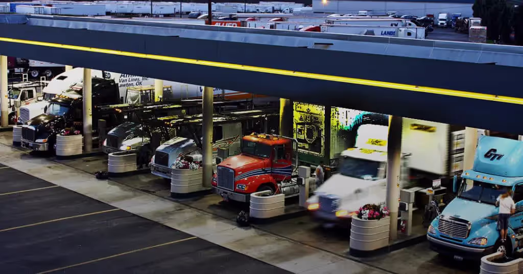 Jubitz Truck Stop in Portland, OR