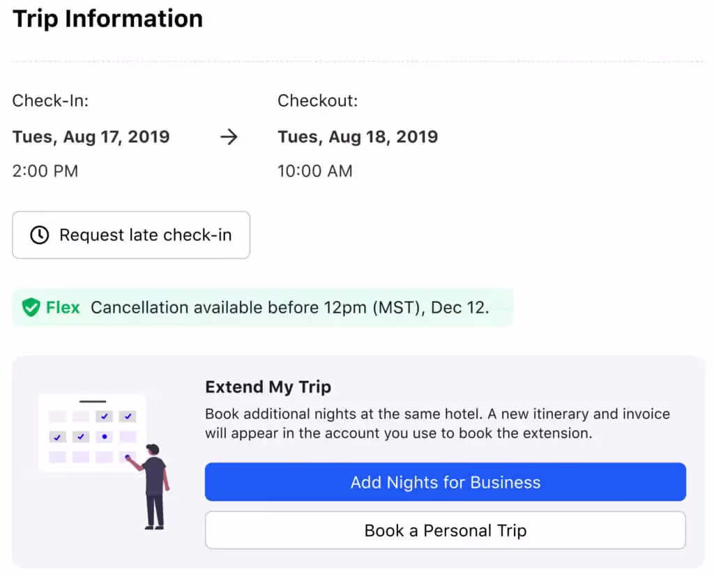 Trip Information