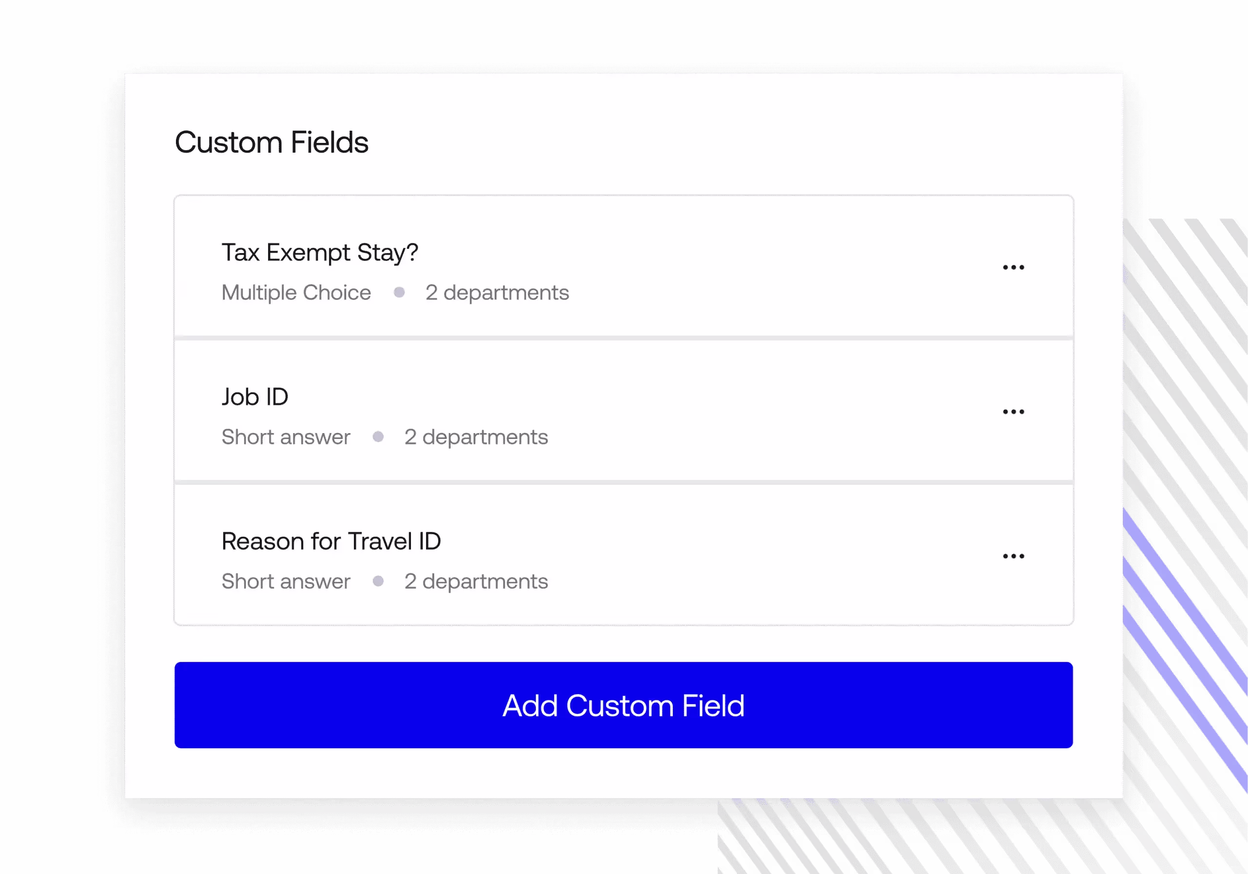 Custom Fields