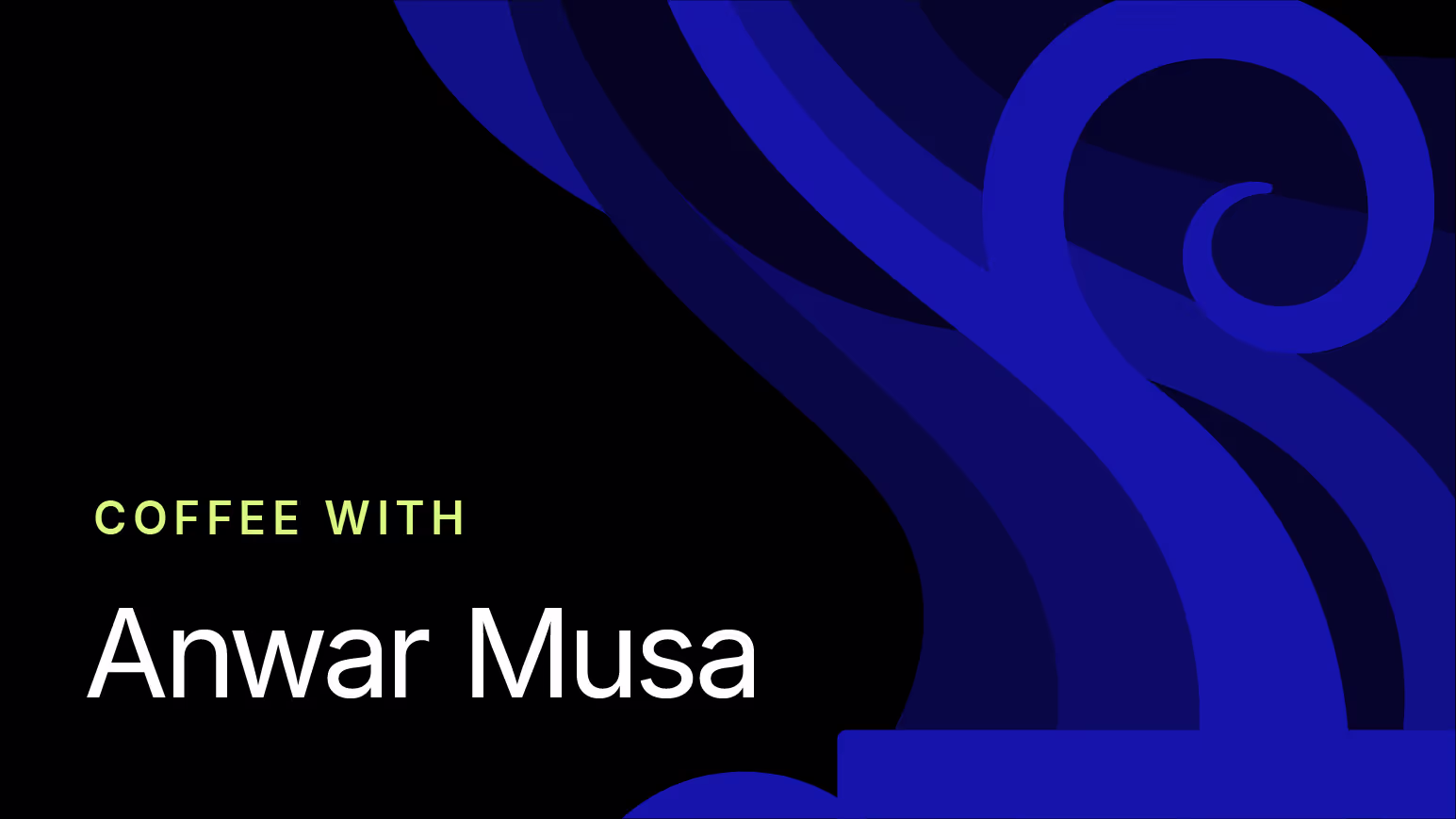 Coffee with Me: Anwar Musa, VP of Supplier Relations
