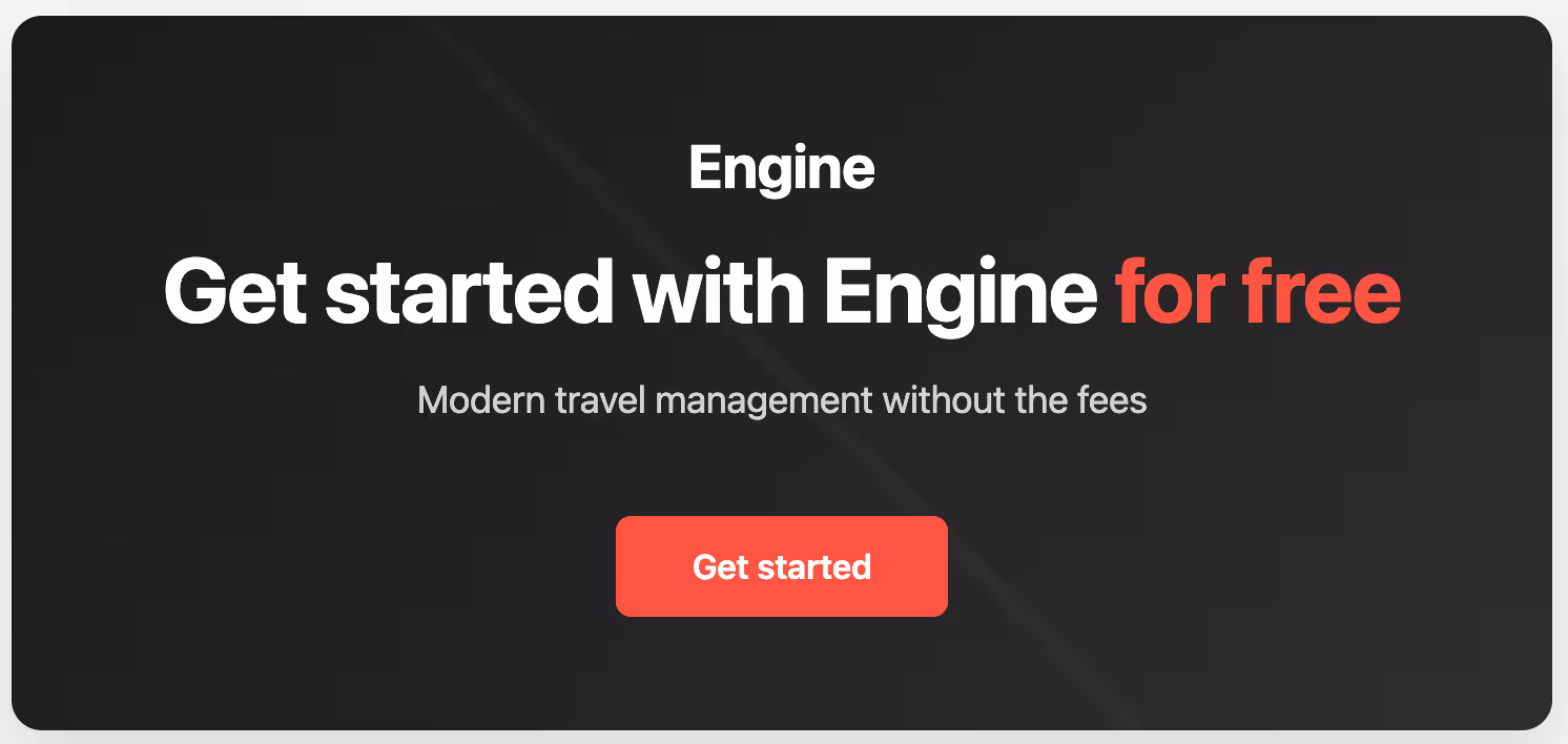 Engine banner