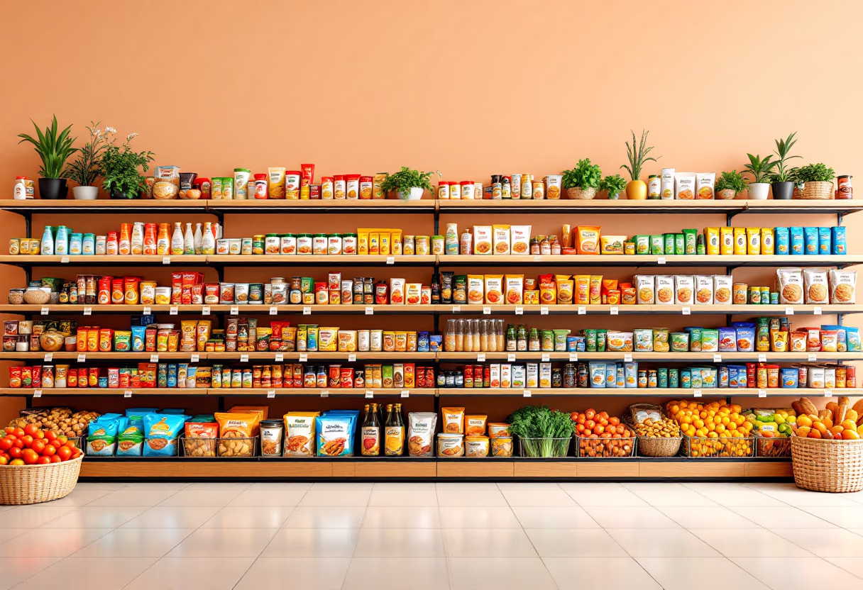 image of grocery aisles