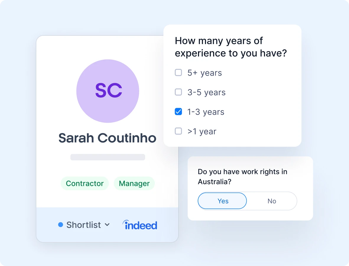 Xemplo Hire - Smart screening and custom pipelines