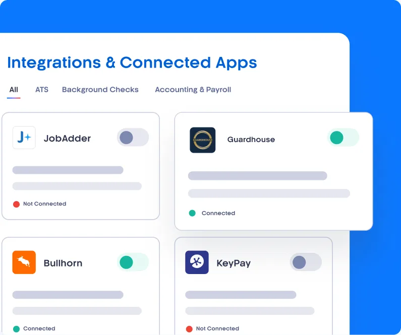 Security guard onboarding workflow for licences, work rights, inductions and documentation in Xemplo