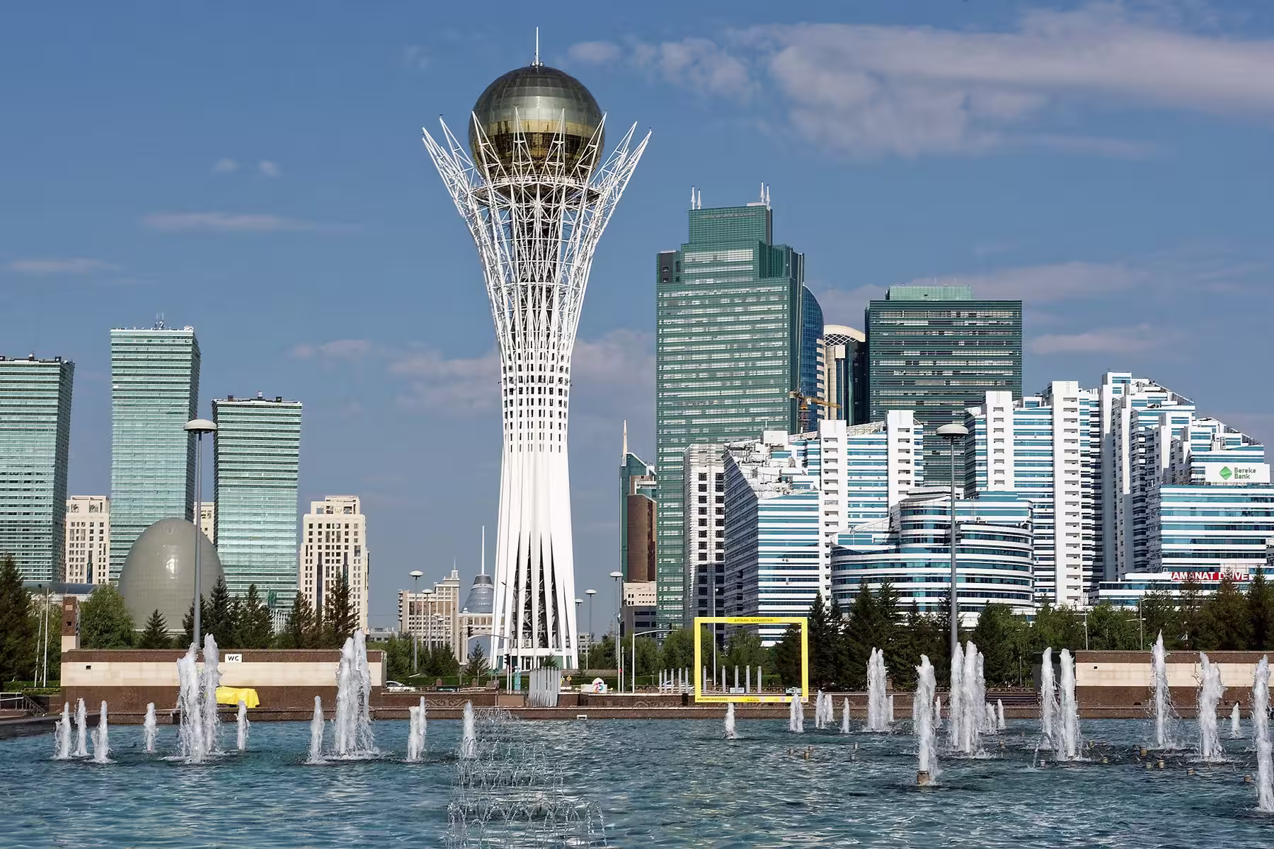 Paysage de Kazakhstan, expédition DHL Express du Canada vers Kazakhstan