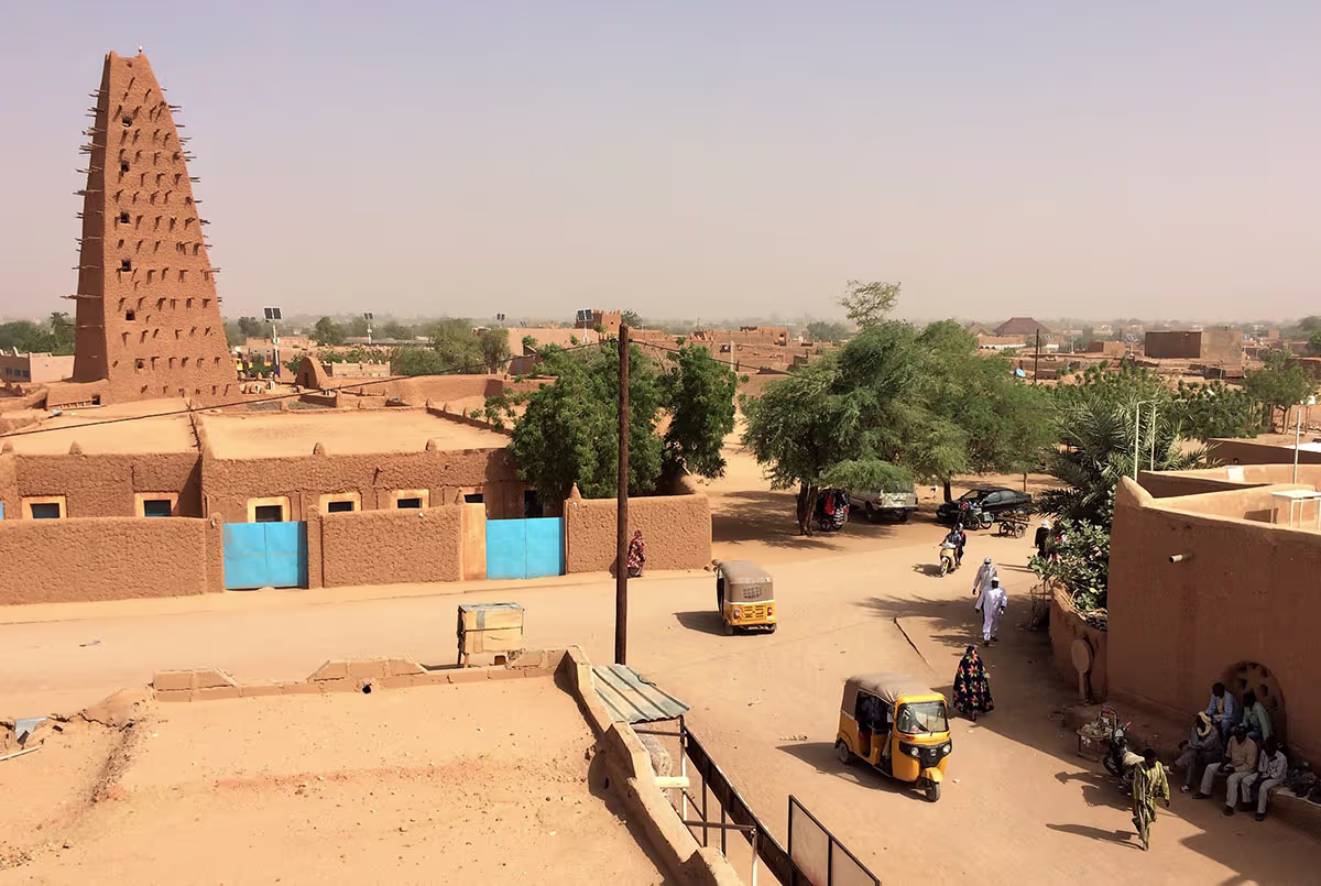 Niger landscape, DHL Express shipping from Canada to Niger