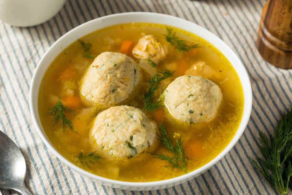 Matzah Ball soup