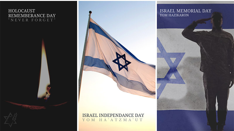 Sharing Israel’s Joy and Sorrow this April