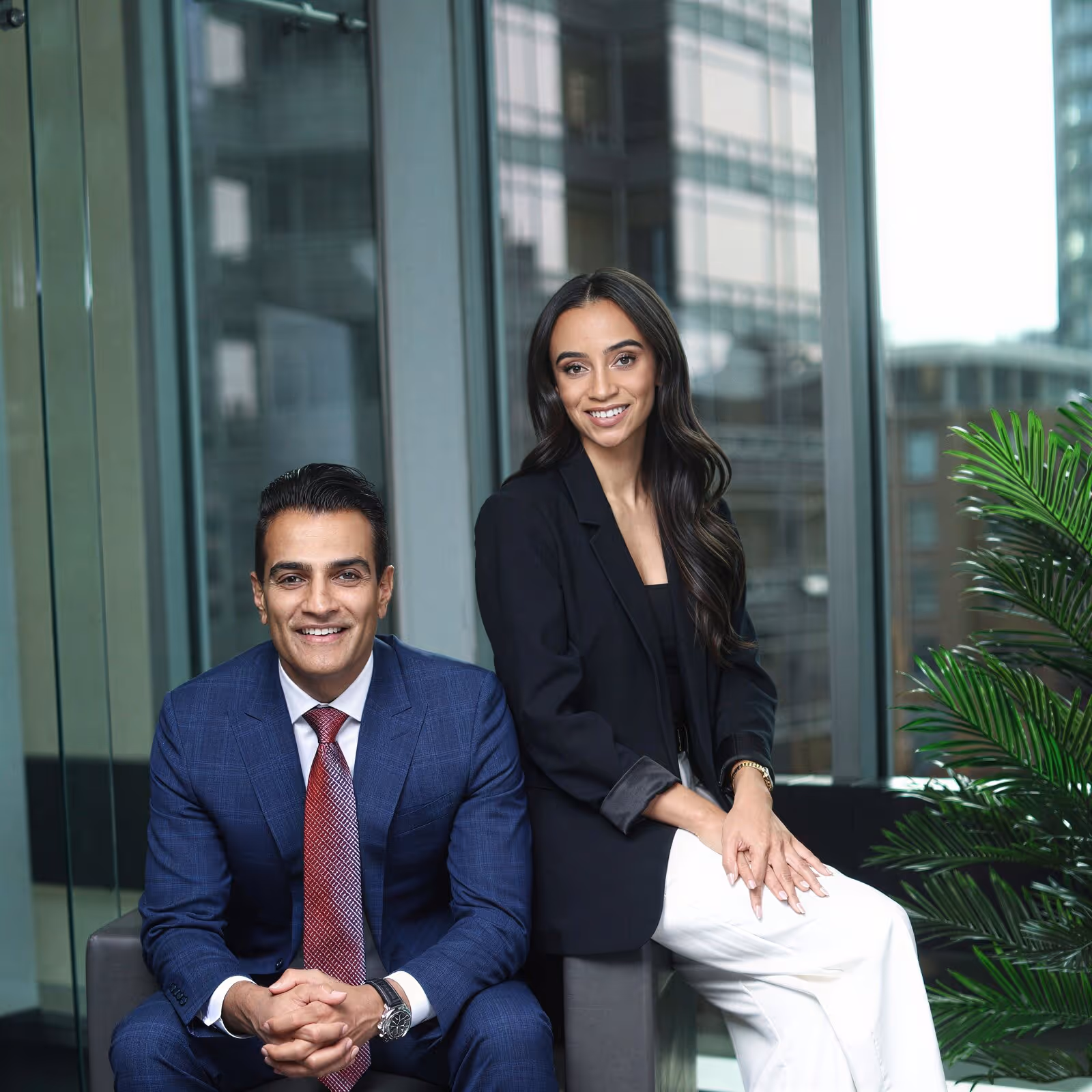 photo of Prit Sidhu and Tatjana Gjesdal