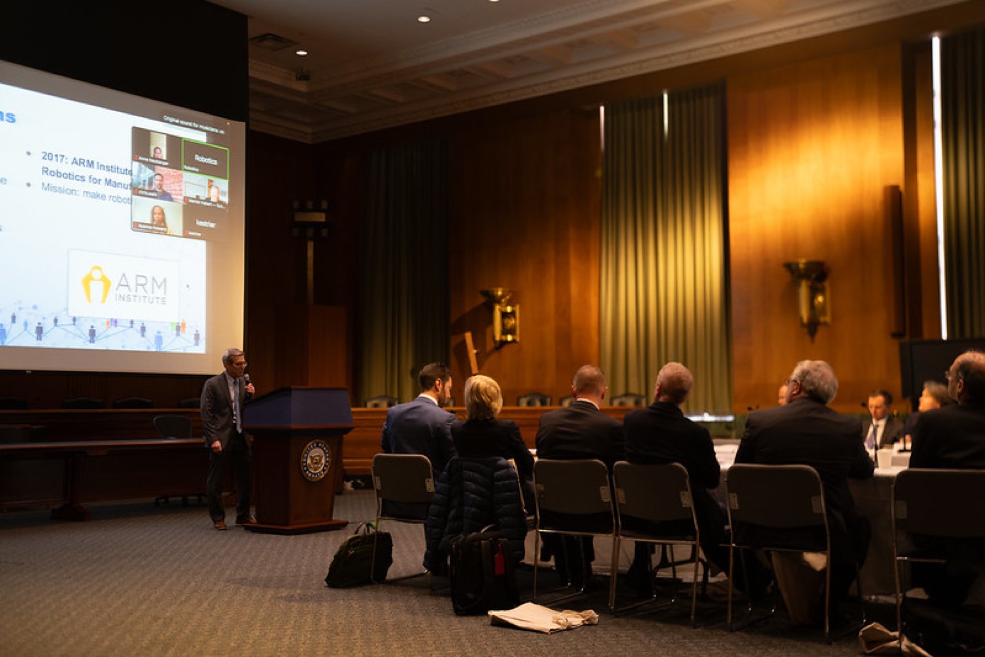 SCSP briefing at a congressional hearing