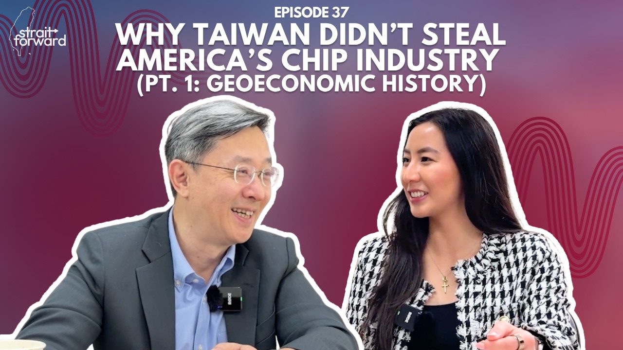 Why Taiwan Didn't Steal America's Chip Industry (Pt. 1: Geoeconomic History)