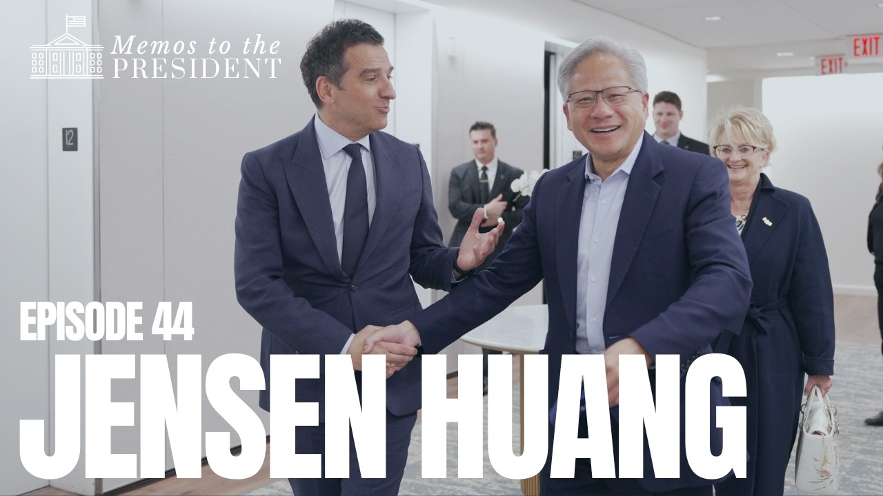 Episode 44: Jensen Huang on Generative Computing, Re-industrialization, & Physical AI