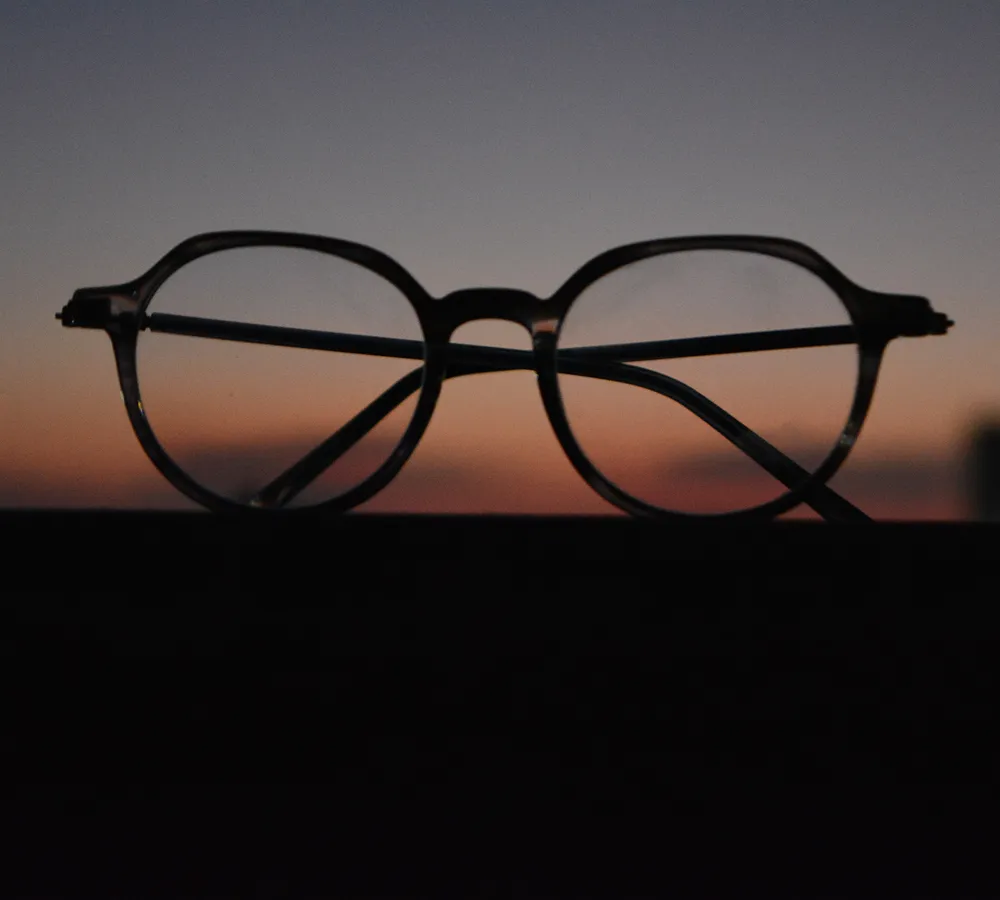 Round prescription eyeglass frames available from independent opticians