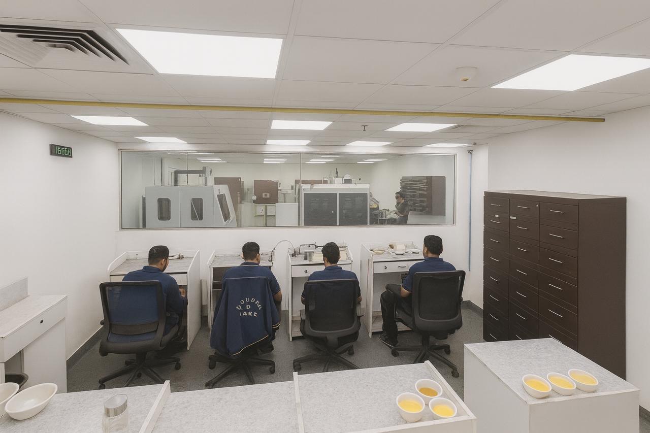 Golden Lake as a Private label gold jewelry manufacturer Dubai production facility