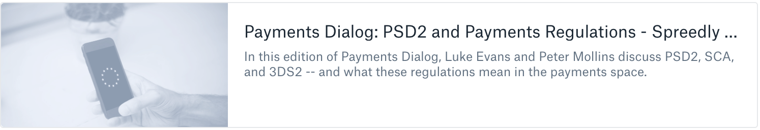 an image and link to psd2 and payments regulations post