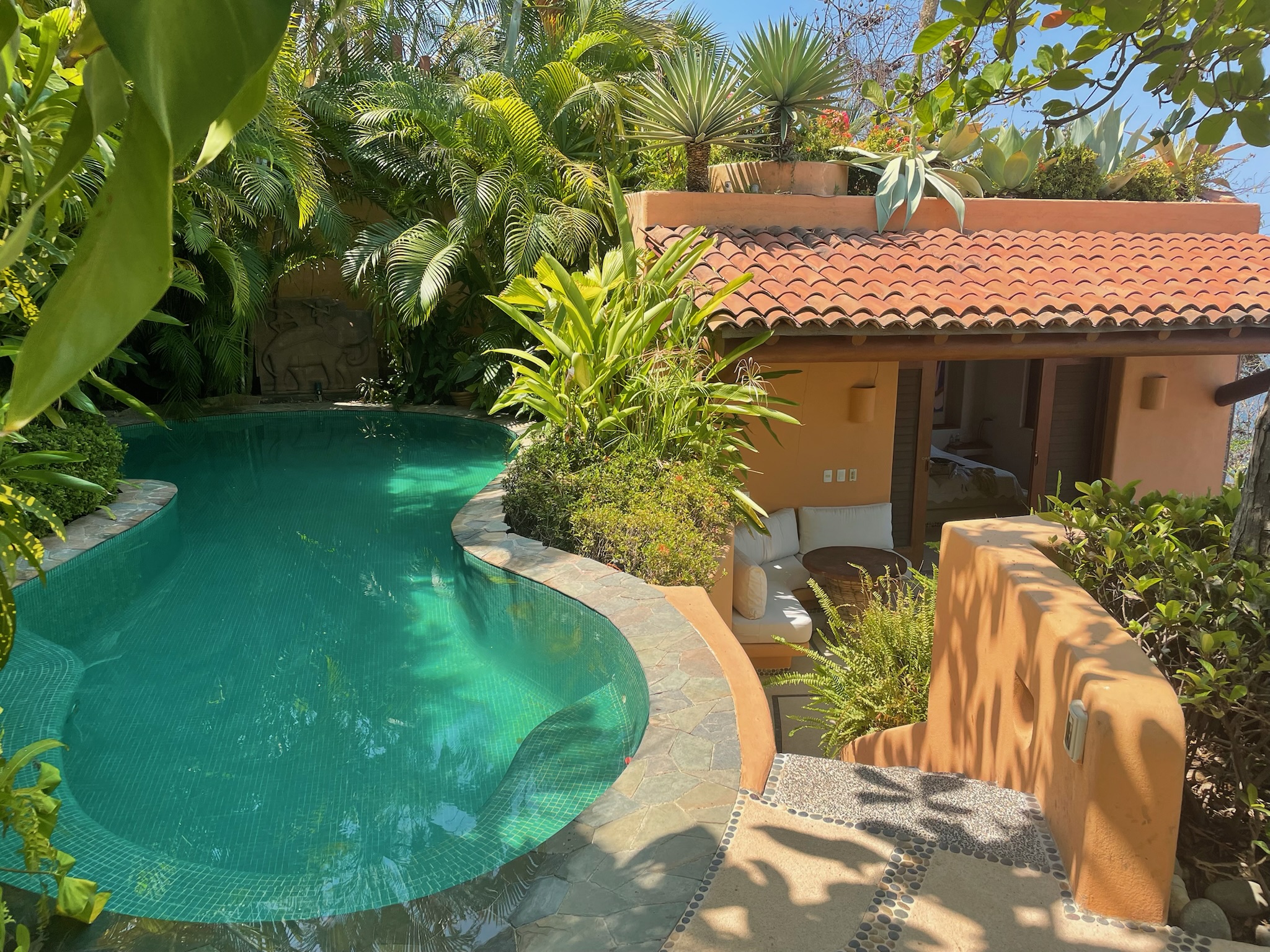 Second Level Pool and Nido Room