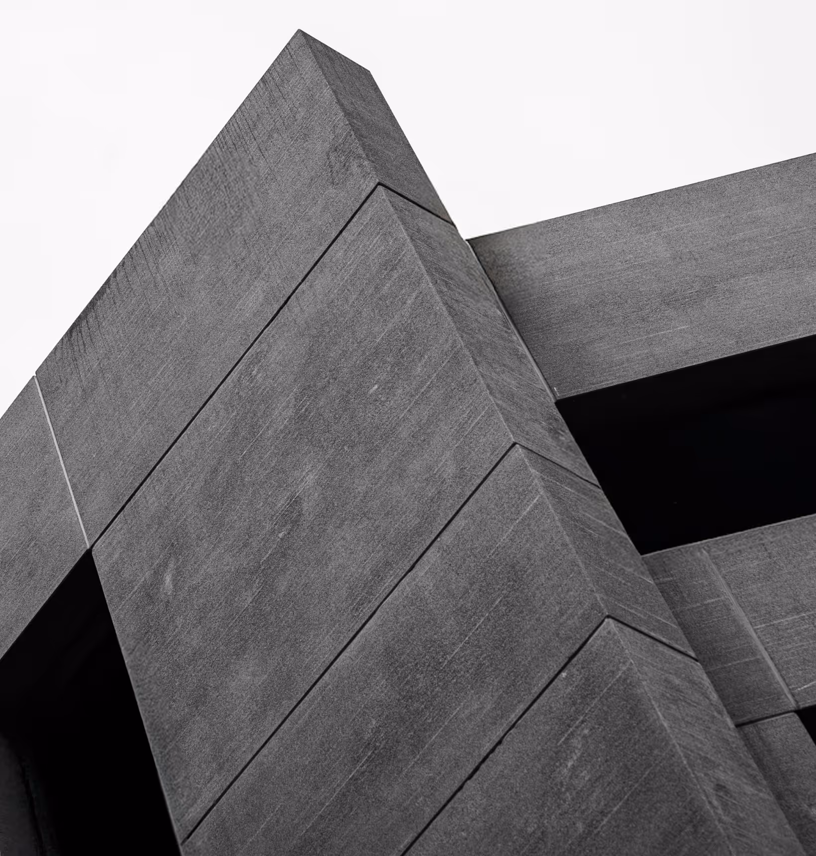 Black and white image of a building representing Company Building Service