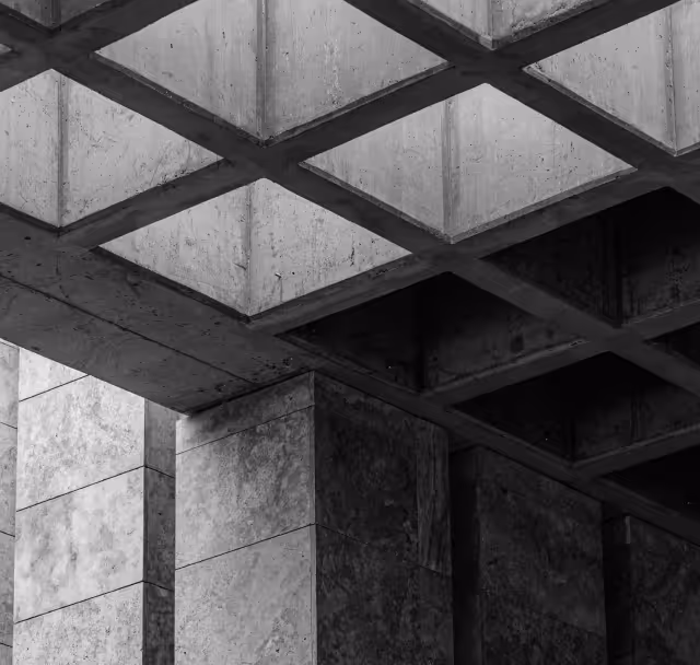 Black and white image of a building representing Acquisitions and Portfolio Growth Service