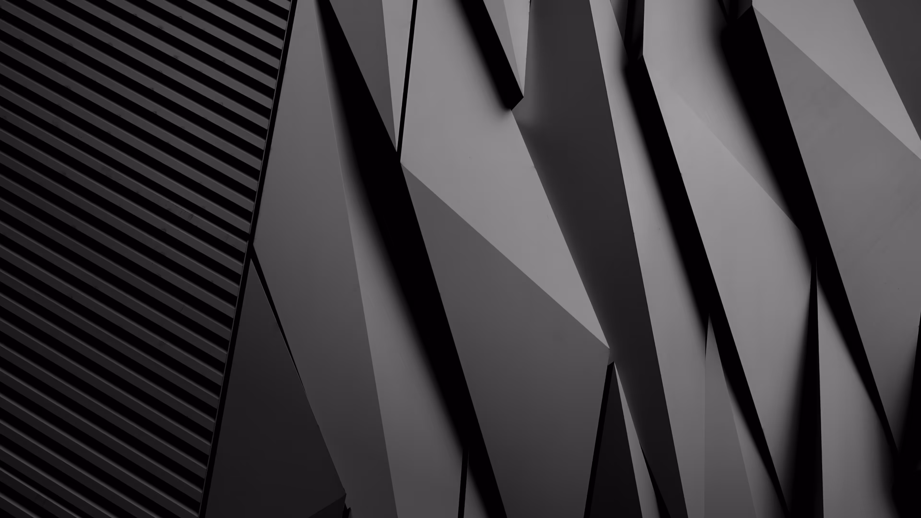 Abstract AERXA business building in black and white