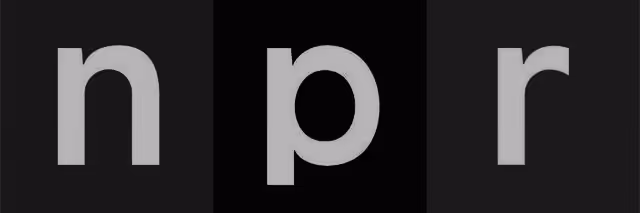 White lowercase letters 'n', 'p', and 'r' on black square backgrounds.