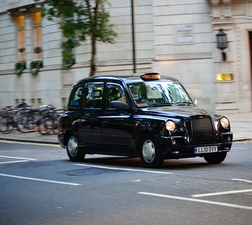 Photo d'un taxi vintage