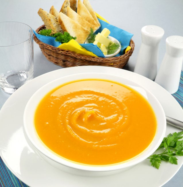 Butternut Squash and Red Pepper Soup
